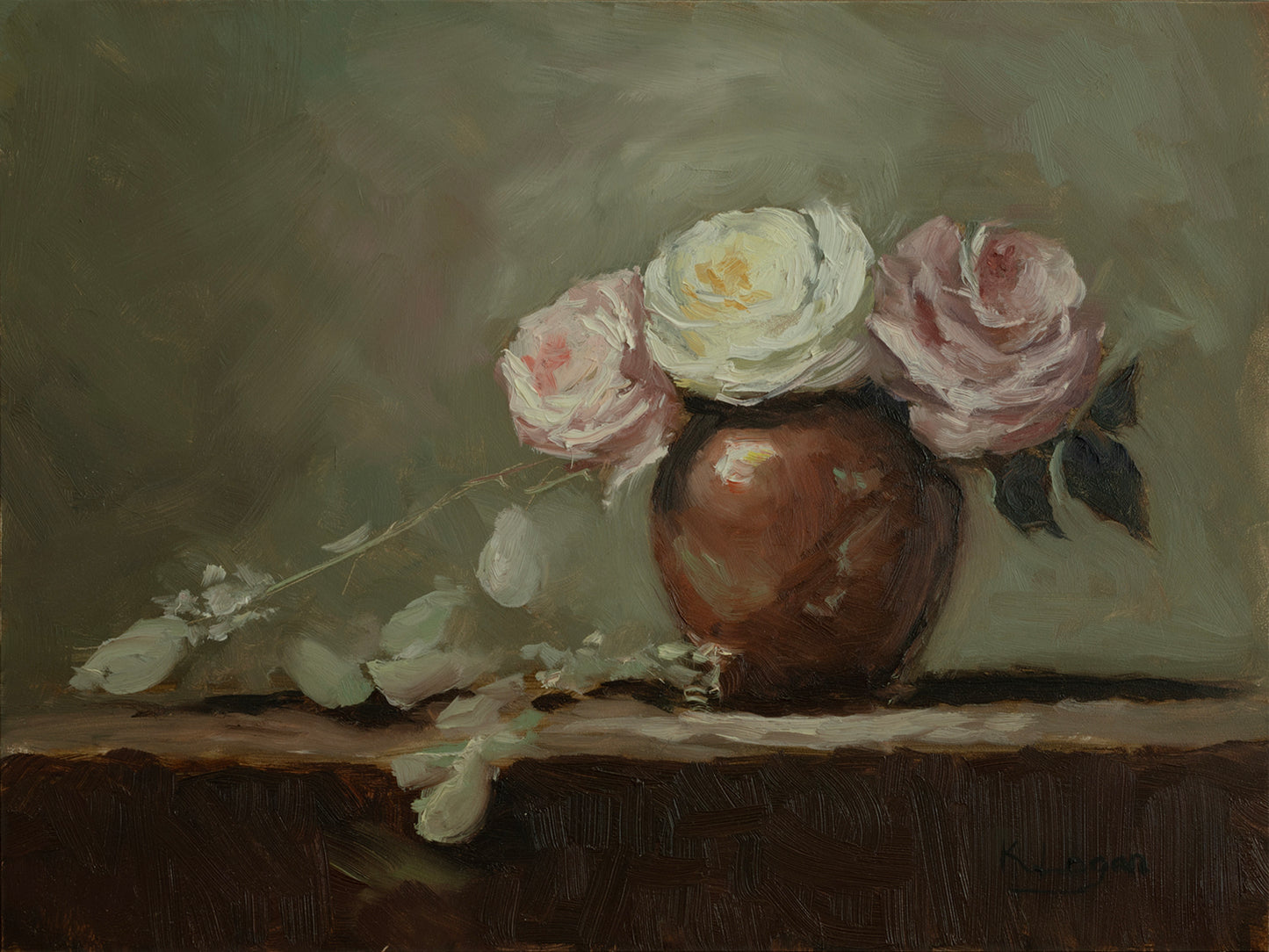 Roses in Copper