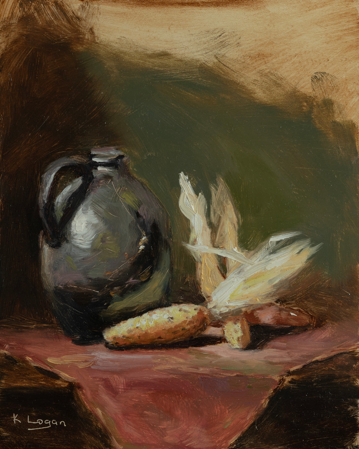 Corn with Jug